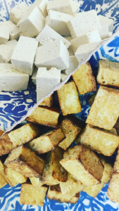 tofu salteado -  recetas fáciles