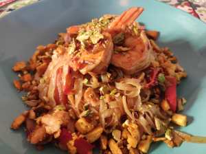 Pasta de arroz receta fácil