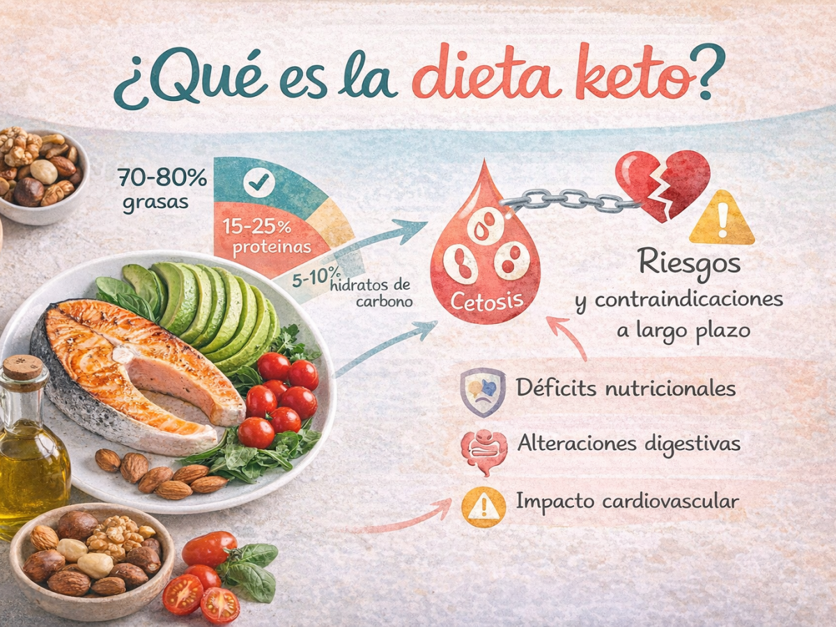 Dieta keto: qué es, por qué se ha hecho tan popular y qué dice la ciencia sobre sus riesgos a largo&nbsp;plazo